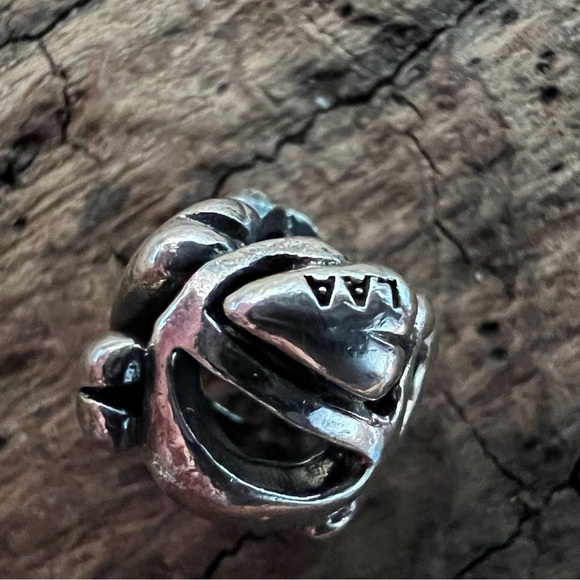 New Authentic Trollbeads Sterling Silver Bead- Letter D Alphabet Charm - Picture 6 of 7